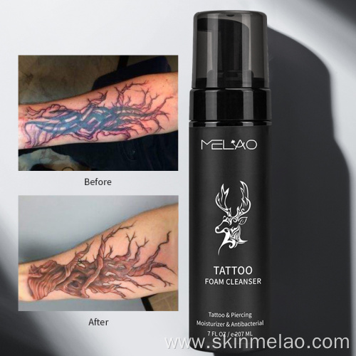 Brightening Promote Skin Healing Tattoo Care Foam Cleanser